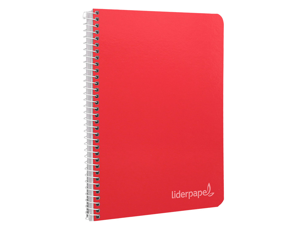 CUADERNO ESPIRAL LIDERPAPEL CUARTO WITTY TAPA DURA 80H 75GR PAUTA ANCHA 3,5MM CON MARGEN COLORES SURTIDOS