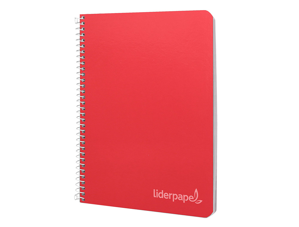 CUADERNO ESPIRAL LIDERPAPEL CUARTO WITTY TAPA DURA 80H 75GR PAUTA ANCHA 3,5MM CON MARGEN COLORES SURTIDOS