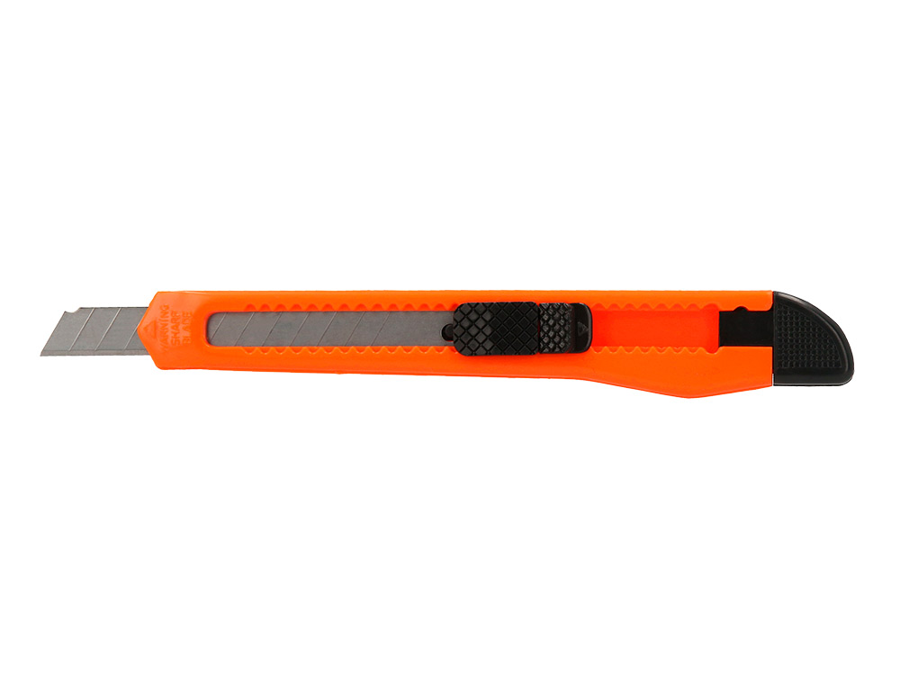 CUTER Q-CONNECT PLASTICO ESTRECHO CUCHILLA 9 MM XD-05 BLISTER 1 UNIDAD