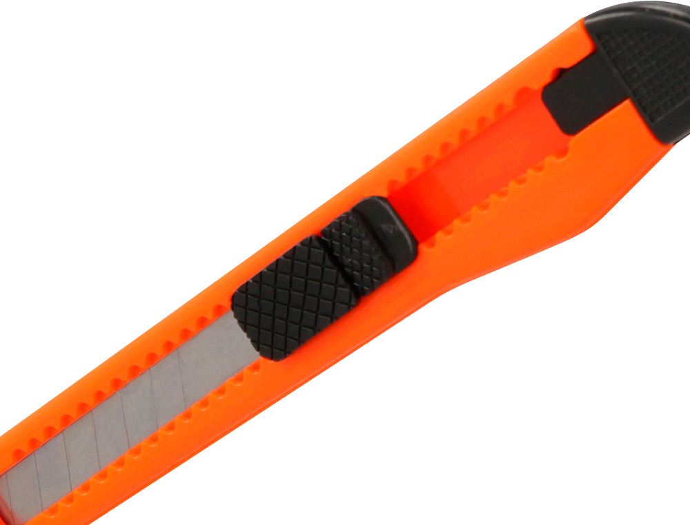 CUTER Q-CONNECT PLASTICO ESTRECHO CUCHILLA 9 MM XD-05 BLISTER 1 UNIDAD