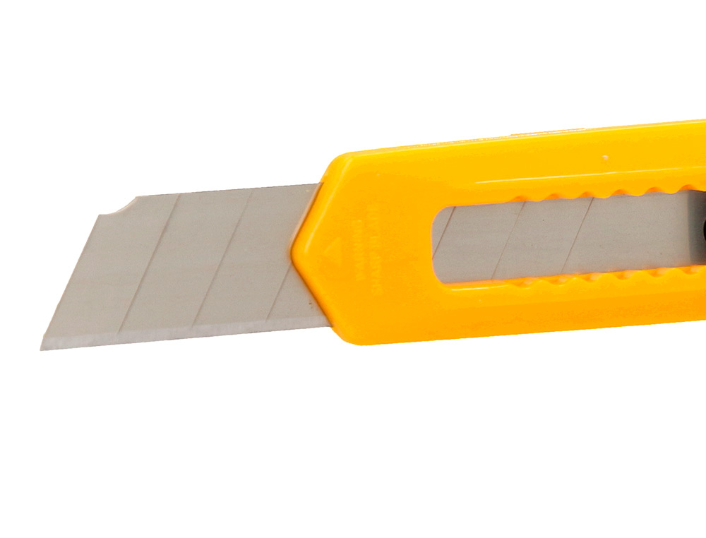 CUTER Q-CONNECT PLASTICO ANCHO CUCHILLA 18 MM XD-11 BLISTER 1 UNIDAD