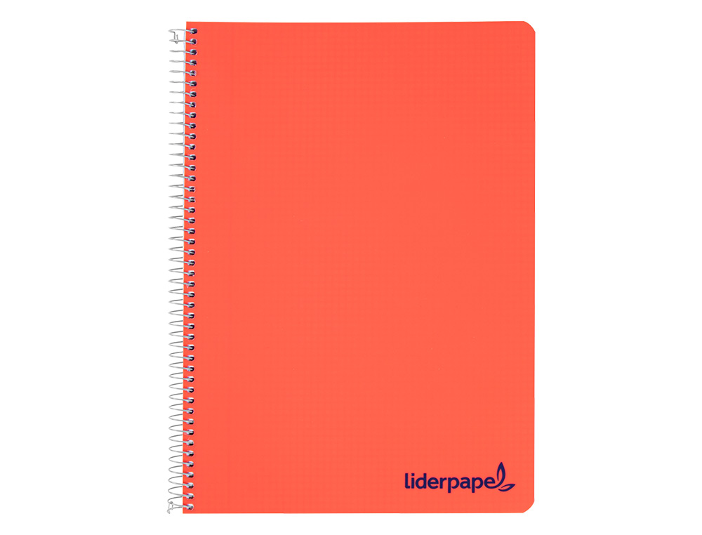 CUADERNO ESPIRAL LIDERPAPEL A4 WONDER TAPA PLASTICO 80H 90GR RAYADO HORIZONTAL CON MARGEN COLORES SURTIDOS