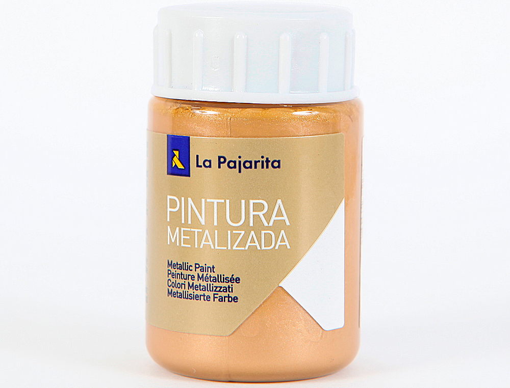 PINTURA METALIZADA LA PAJARITA ORO DUCADO 35 ML