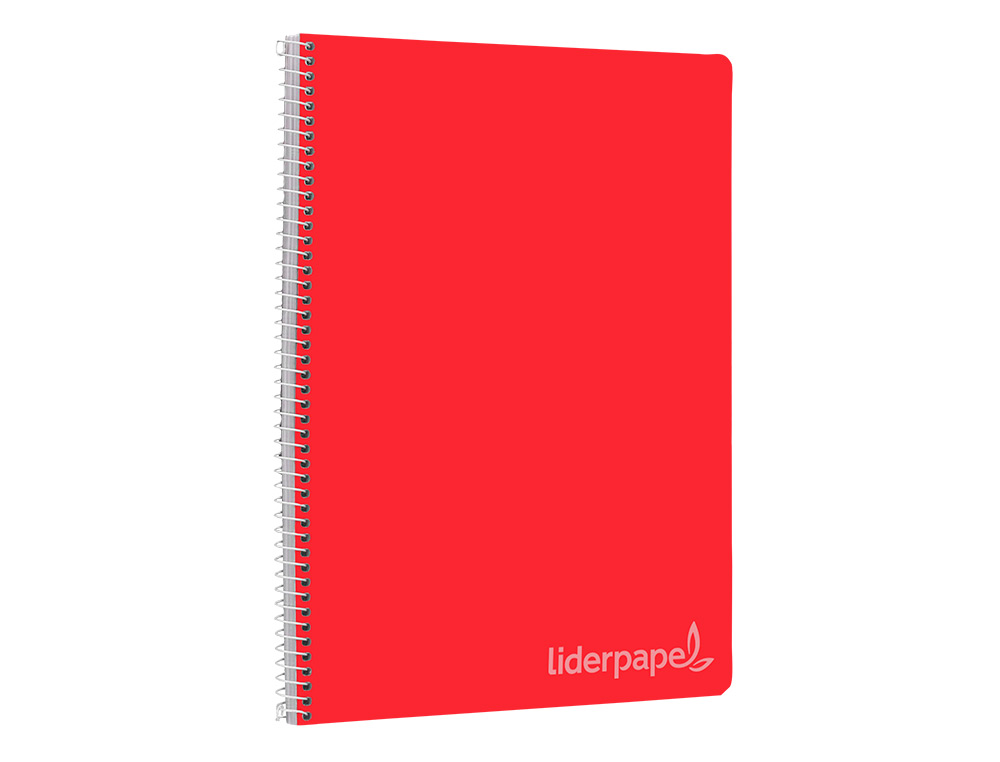 CUADERNO ESPIRAL LIDERPAPEL FOLIO WITTY TAPA DURA 80H 75GR PAUTA 2,5MM CON MARGEN COLORES SURTIDOS