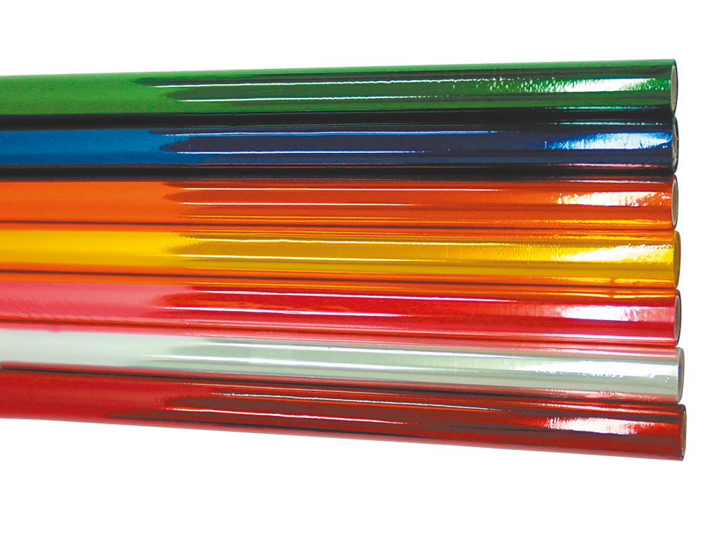 PAPEL CELOFAN ROLLO TREPADO INCOLORO 25 HOJAS DE 50X65 CM