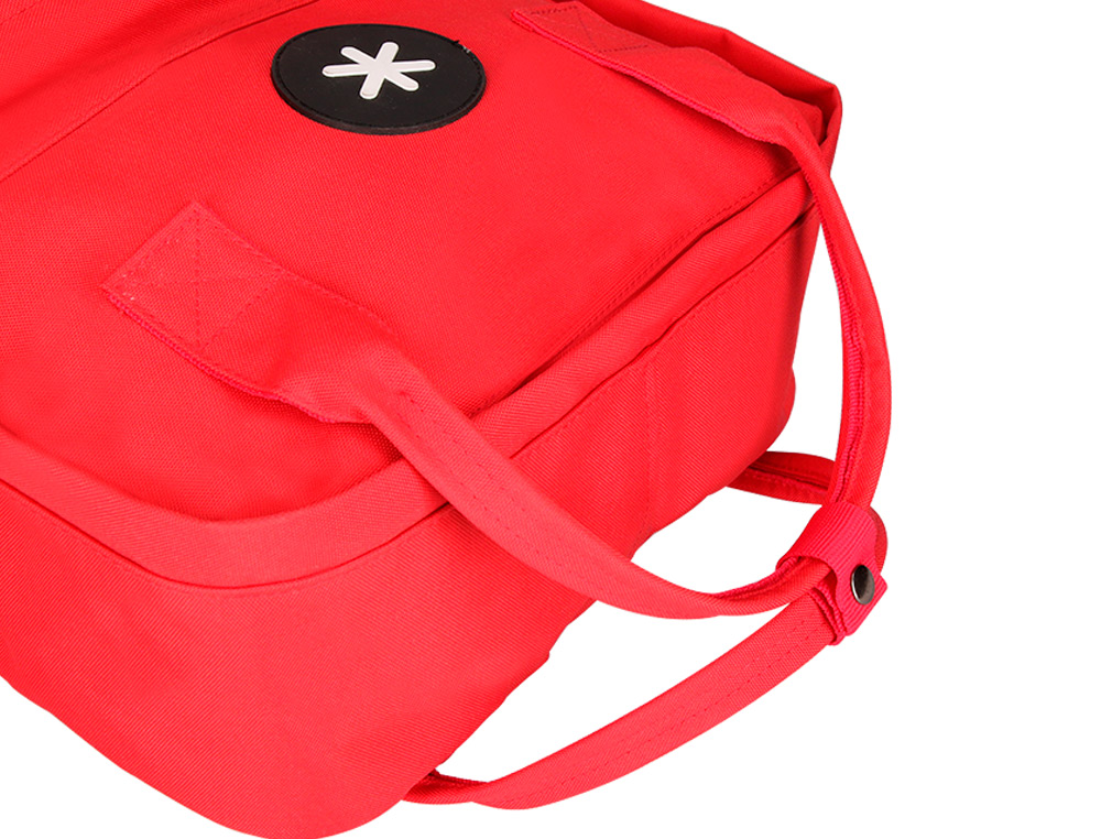 MOCHILA ANTARTIK 2 ASAS Y BOLSILLOS EXTERIORES COLOR ROJO 300X115X390 MM