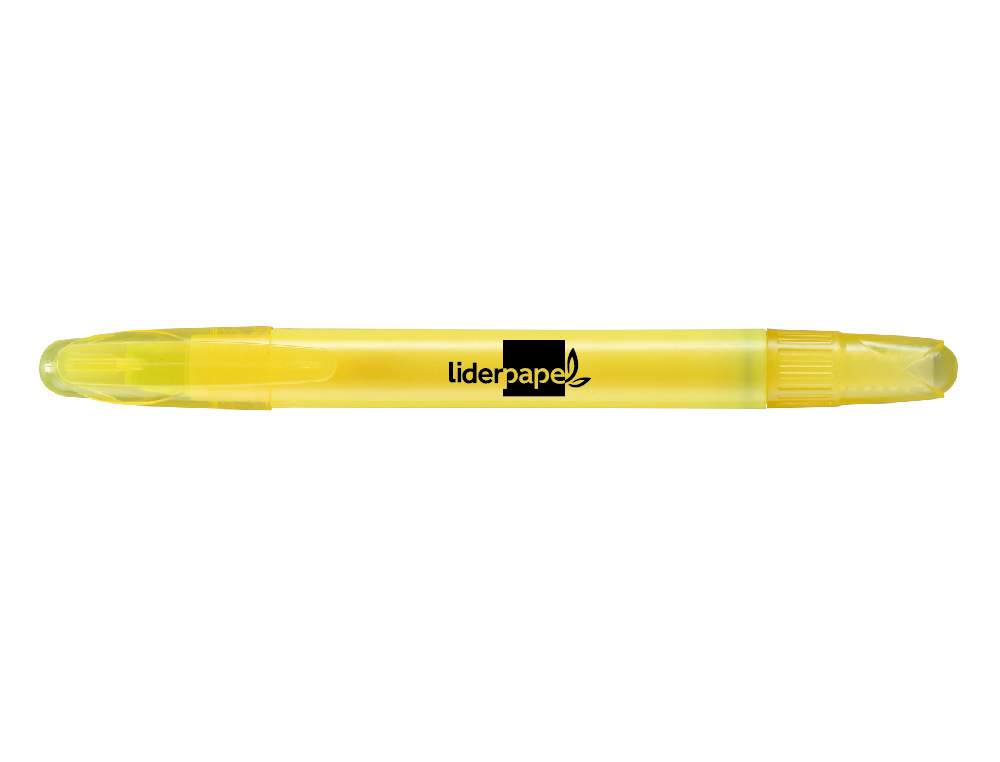 MARCADOR DE CERA GEL LIDERPAPEL FLUORESCENTE COLOR AMARILLO
