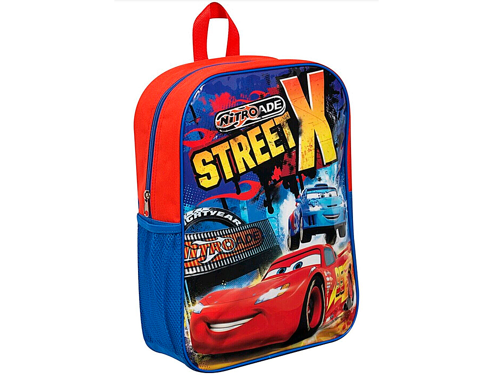 CARTERA ESCOLAR CARS MOCHILA GRANDE 36X28X11,5 CM