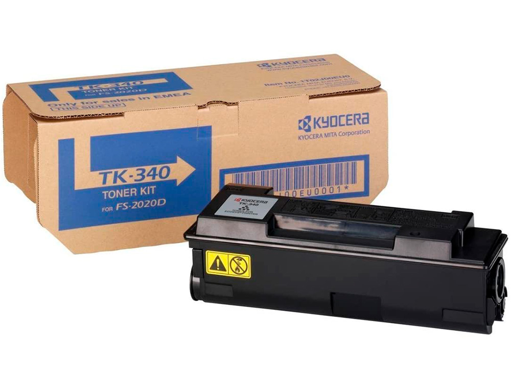 TONER KYOCERA TK340 LASER FS2020DN NEGRO 12000 PAG
