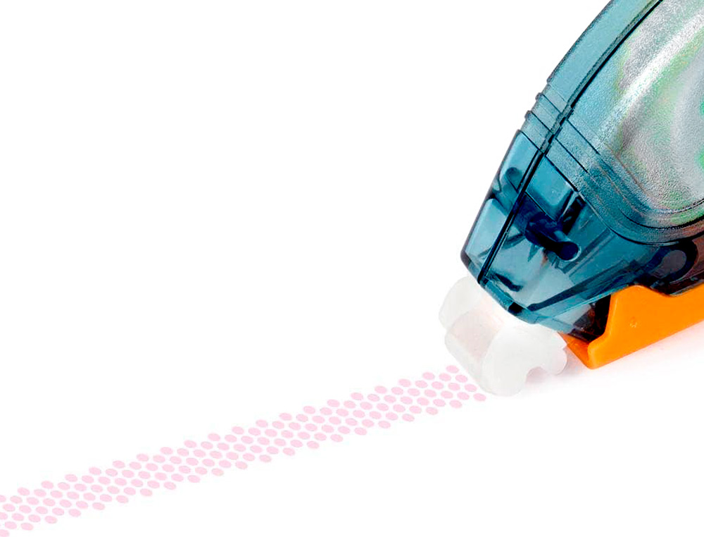 PEGAMENTO Q-CONNECT ROLLER COMPACT PERMANENTE 6,5 MM DE ANCHO X 8,5 MT UNIDAD