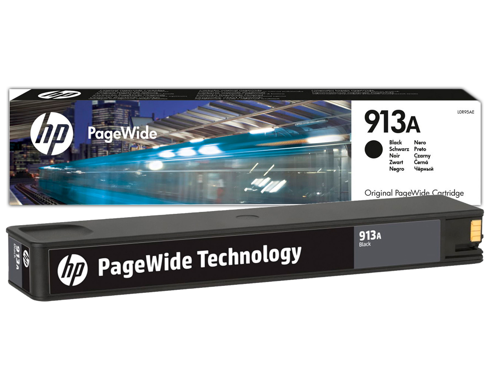 INK-JET HP 913A PAGEWIDE 352 MFP 377 / P57750 / P55250 / 452 / 477 / 552 NEGRO 3.500 PAG