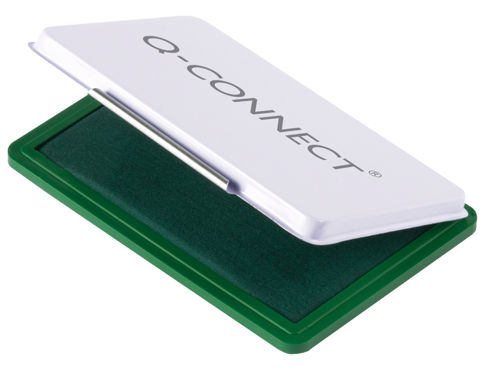 TAMPON Q-CONNECT N3 90X55 MM VERDE