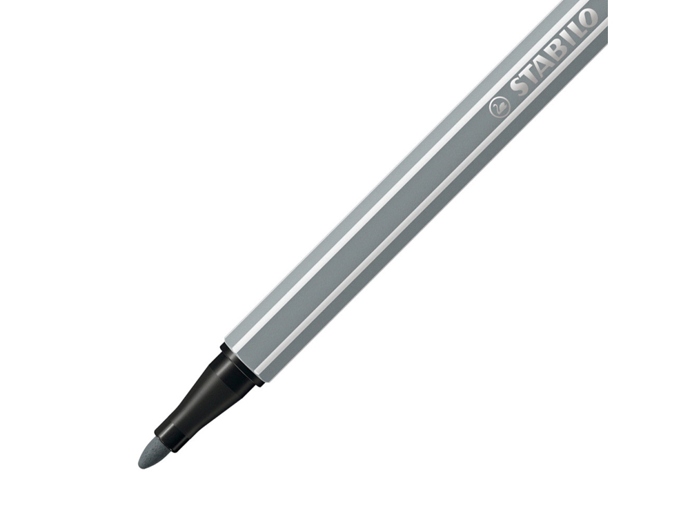 ROTULADOR STABILO ACUARELABLE PEN 68 GRIS AZULADO CLARO PUNTA GRUESA 1MM