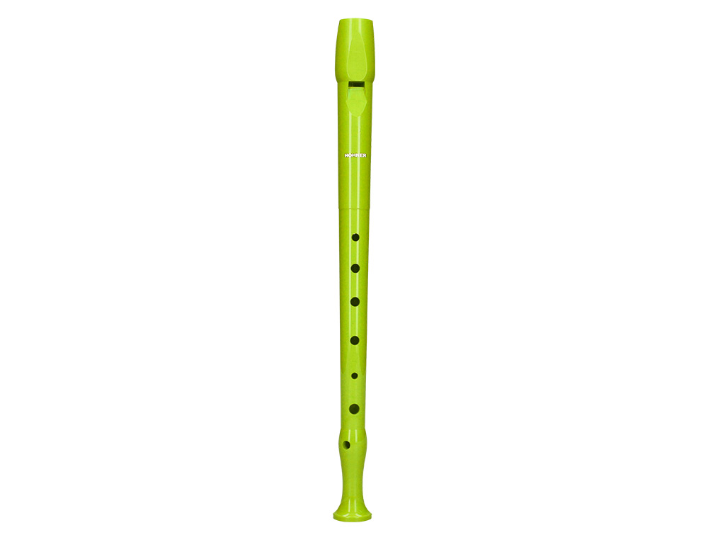 FLAUTA HOHNER 9508 COLOR VERDE FUNDA VERDE Y TRANSPARENTE