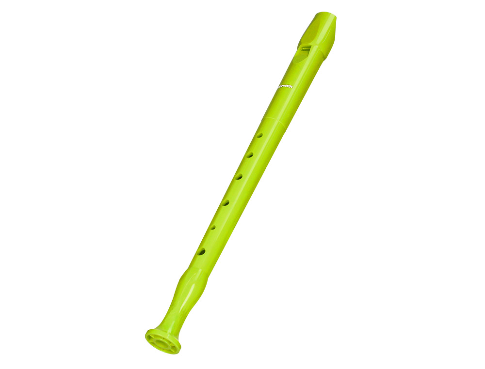 FLAUTA HOHNER 9508 COLOR VERDE FUNDA VERDE Y TRANSPARENTE