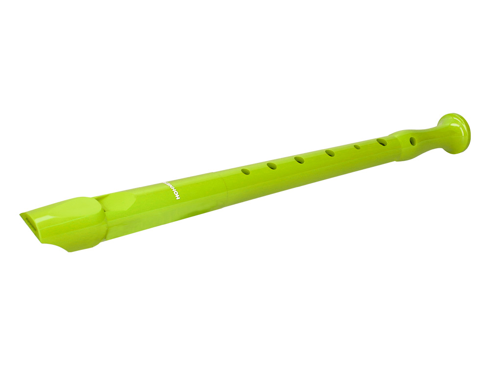 FLAUTA HOHNER 9508 COLOR VERDE FUNDA VERDE Y TRANSPARENTE