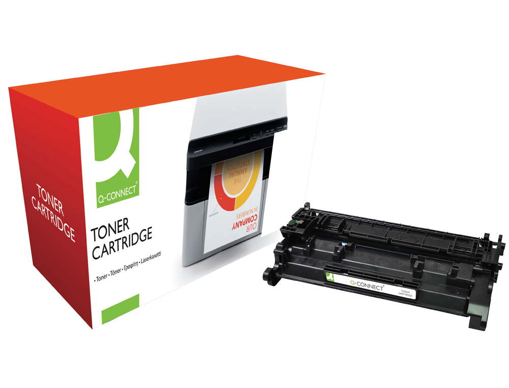 TONER Q-CONNECT COMPATIBLE HP CF226A LASERJET M402 / M426 NEGRO 3100 PAGINAS