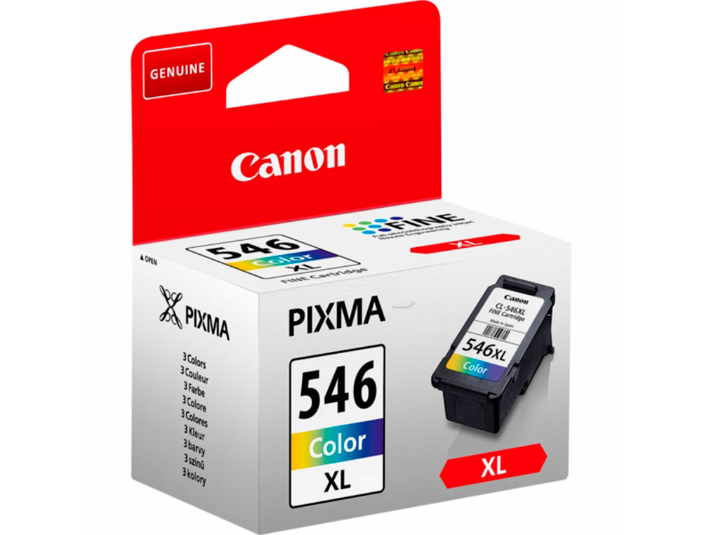 INK-JET CANON CL-546XL MG 2450 / 2550 COLOR 500 PAG