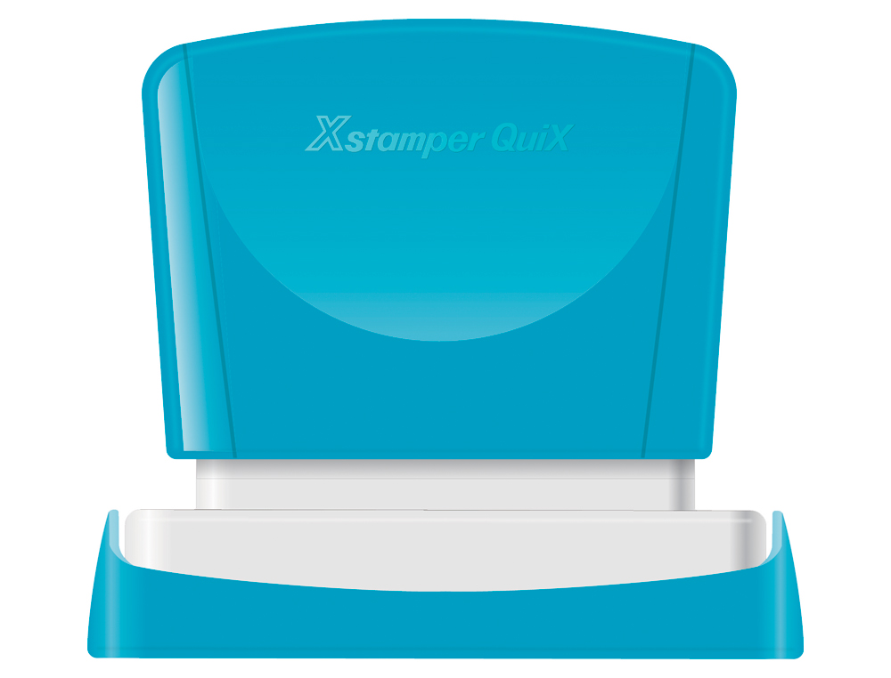SELLO X'STAMPER QUIX PERSONALIZABLE COLOR NEGRO MEDIDAS 13X49 MM Q-13