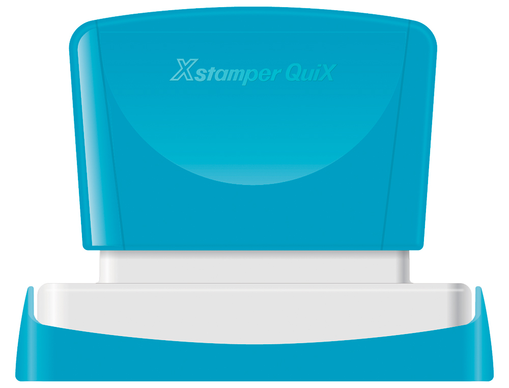SELLO X'STAMPER QUIX PERSONALIZABLE COLOR NEGRO MEDIDAS 14X60 MM Q-14