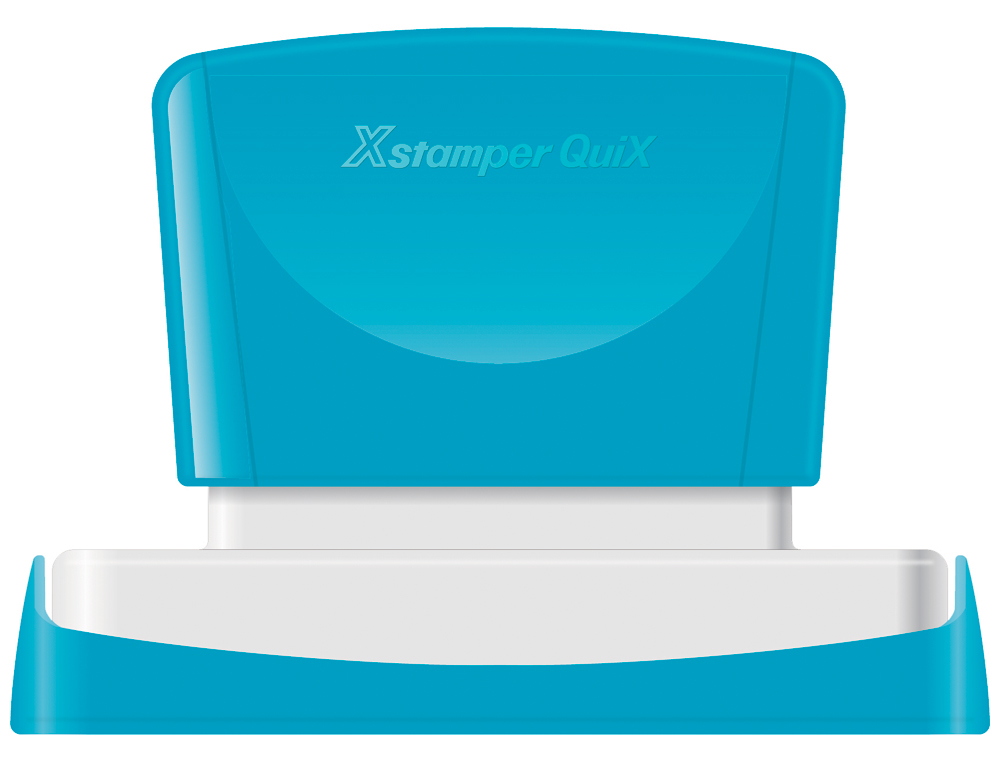 SELLO X'STAMPER QUIX PERSONALIZABLE COLOR NEGRO MEDIDAS 22X69 MM Q-18