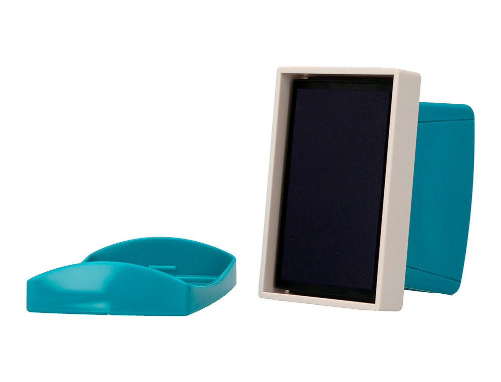 SELLO X'STAMPER QUIX PERSONALIZABLE COLOR AZUL MEDIDAS 36X61 MM Q-16
