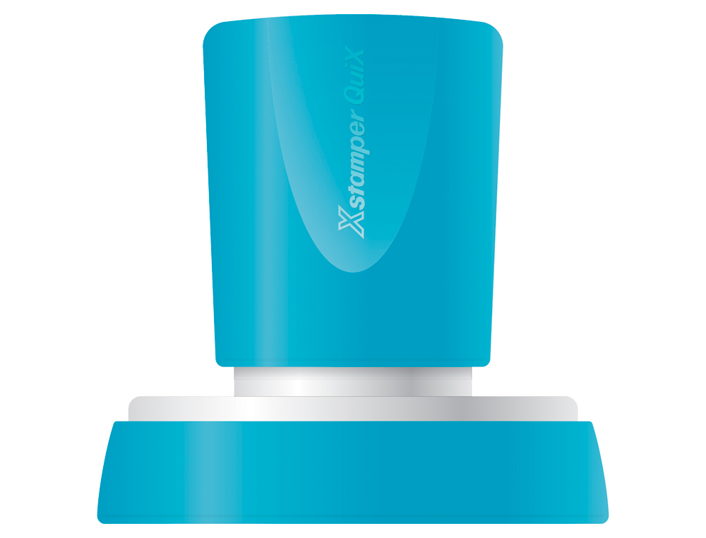 SELLO X'STAMPER QUIX PERSONALIZABLE COLOR ROJO REDONDO DIAMETRO 38 MM Q-53