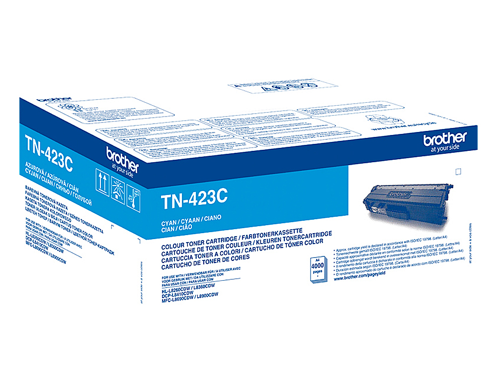 TONER BROTHER TN-423 PARA DCP-L8410 CDN / 8410 CDW / HL-L8260 CDW / MFC-L8360 CDW / 8690 CDW / 8900 CDW CIAN