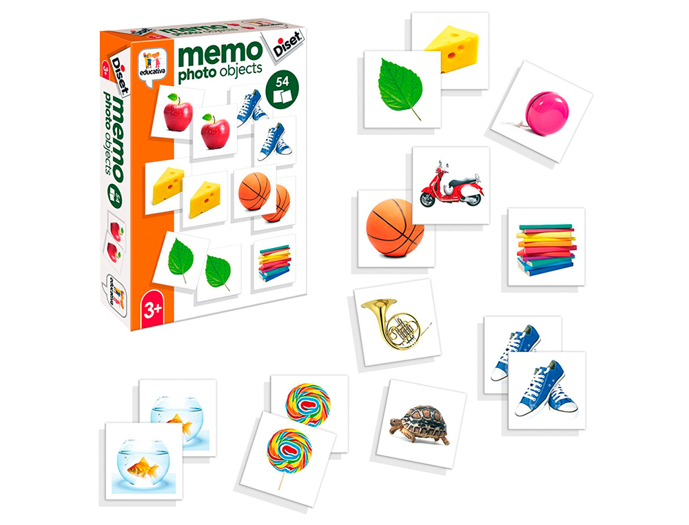 JUEGO DISET DIDACTICO MEMO PHOTO OBJETCS
