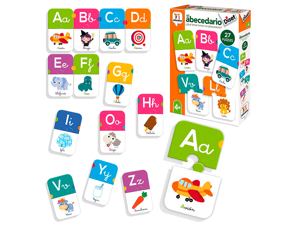 JUEGO DISET EDUCATIVO EL ABECEDARIO