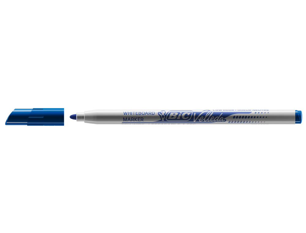 ROTULADOR BIC VELLEDA FINO PARA PIZARRA AZUL PUNTA REDONDA 1 MM