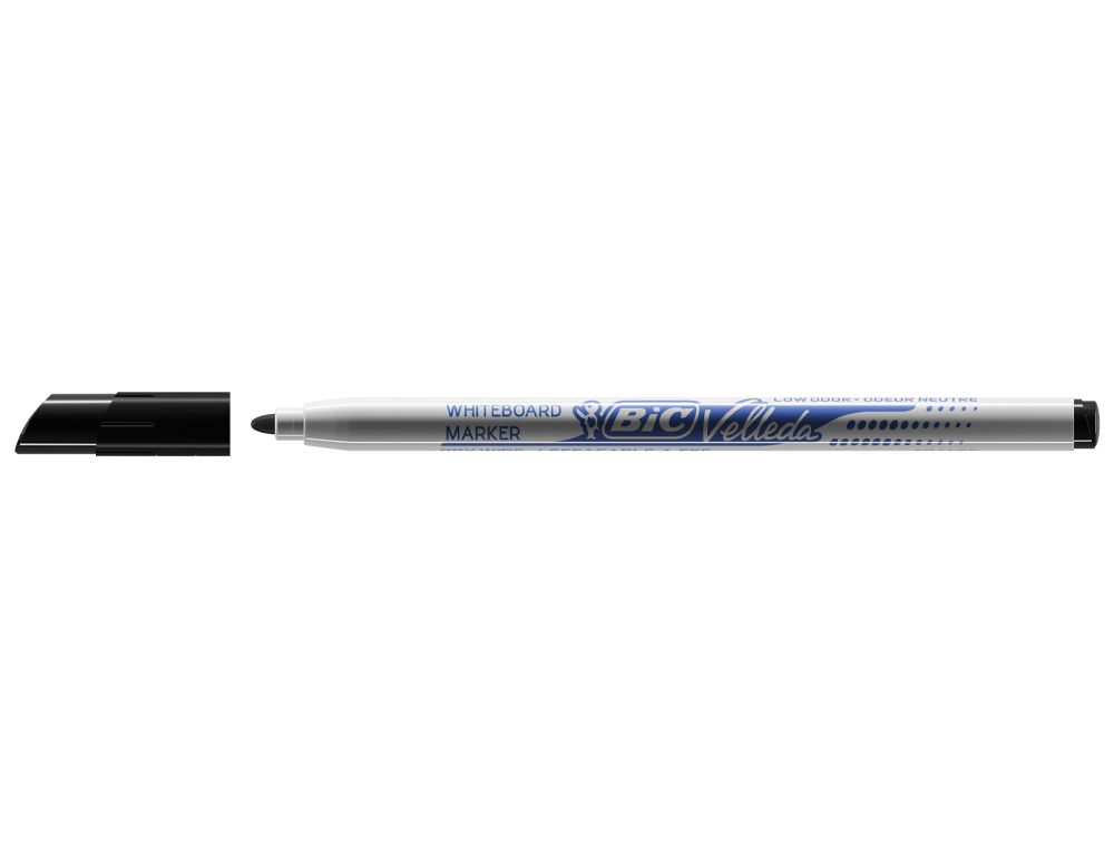 ROTULADOR BIC VELLEDA FINO PARA PIZARRA NEGRO PUNTA REDONDA 1 MM