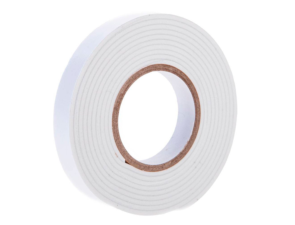 CINTA ADHESIVA Q-CONNECT DOBLE CARA 10 MT X 12 MM EN PORTARROLLOS