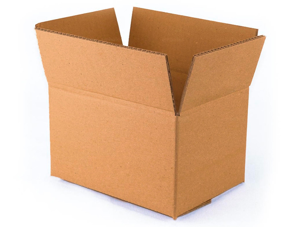 CAJA PARA EMBALAR Q-CONNECT AMERICANA ULTRA RESISTENTE CARTON RECICLADO CANAL DOBLE 7MM COLOR KRAFT 304X150X217 MM