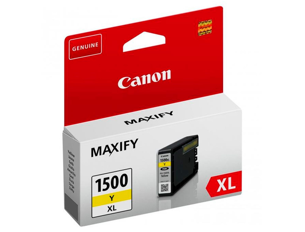 INK-JET CANON PGI-1500XL MB2050 / MB2150 / MB2155 / MB2350 / MB2750 / MB2755 AMARILLO