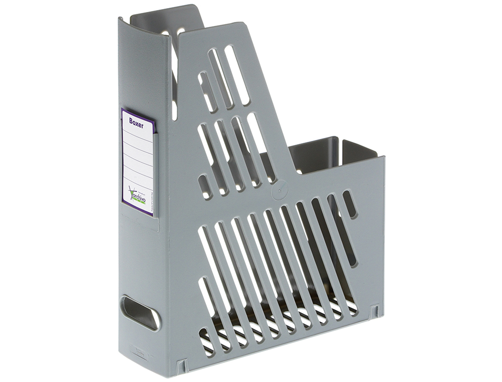 REVISTERO ARCHIVO 2000 POLIESTIRENO GRIS 240X75X315 MM