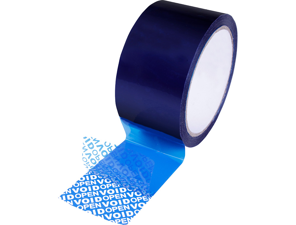 CINTA SEGURIDAD Q-CONNECT PRECINTO POSTAL AZUL 35 MT X 33 MM