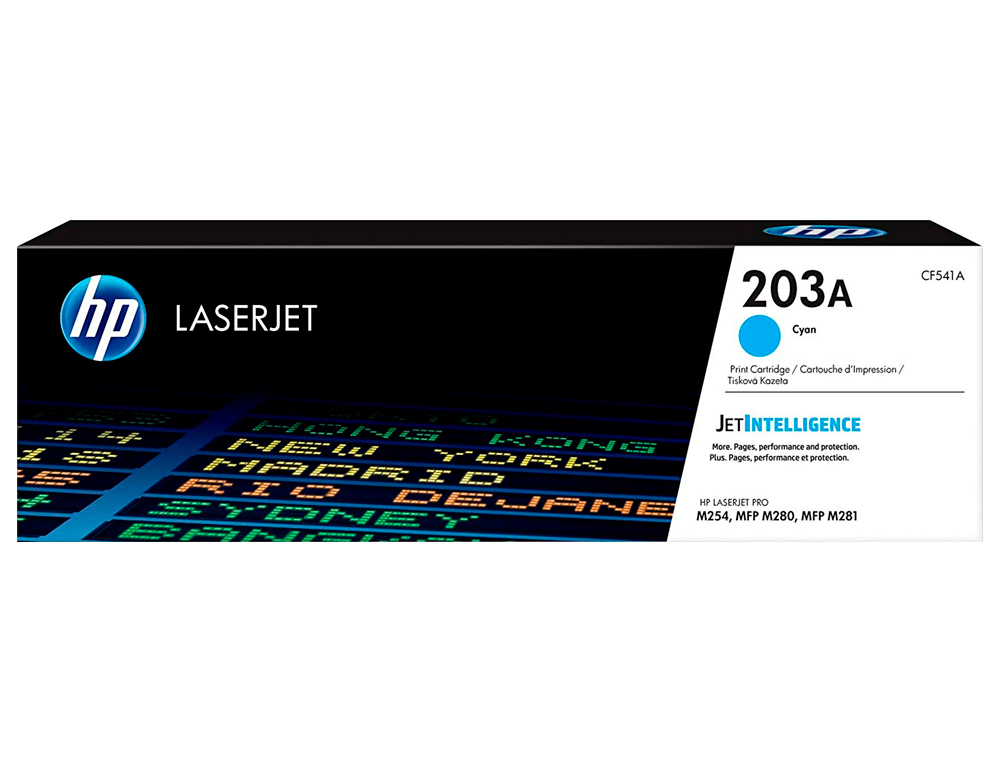 TONER HP 203A LASERJET PRO M254 / MFP M280 / MFP M281 CIAN 1300 PAGINAS