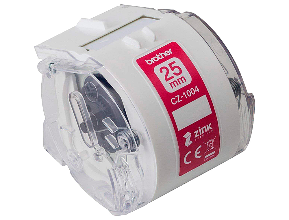 CINTA BROTHER CZ-1004 IMPRESION COLOR PARA IMPRESORA VC-500W ROLLO 25 MM X 5 M