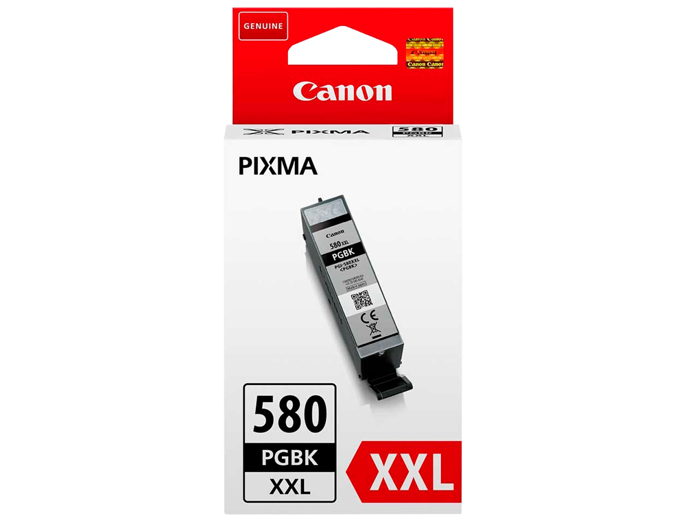INK-JET CANON 580 XXL PIXMA TR8550 / TS6250 / TS8250 / TS9150 / TS9550 NEGRO 600 PAG