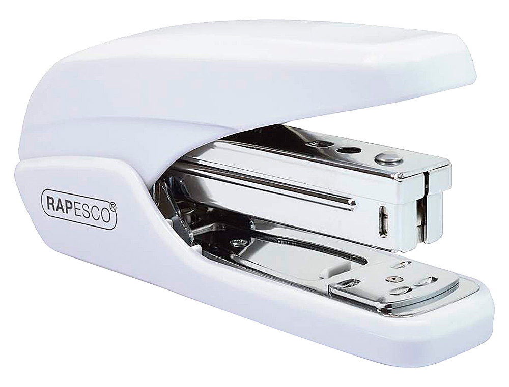 GRAPADORA RAPESCO X5-25PS MINI CAPACIDAD 25 HOJAS USA GRAPAS 24/6 Y 26/6 COLOR BLANCO