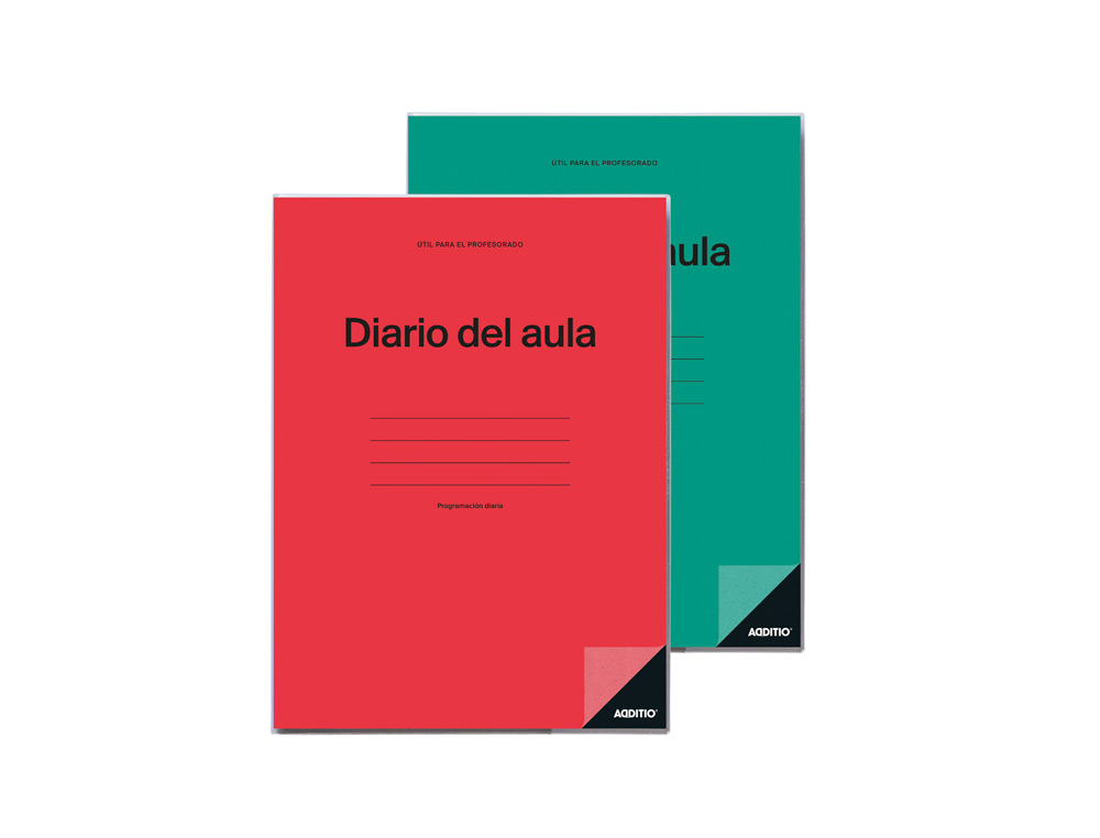 DIARIO DEL AULA ADDITIO PROGRAMACION DIARIA DEL CURSO POR DIA Y HORA O SESION 192 PAGINAS 22,5X30,5 CM