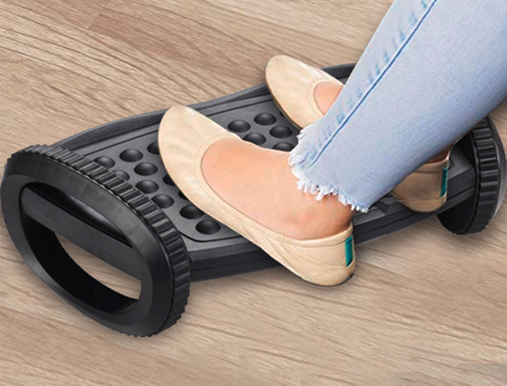 REPOSAPIES Q-CONNECT CON FUNCION DE BALANCEO 2 ALTURAS 417X225X135 MM