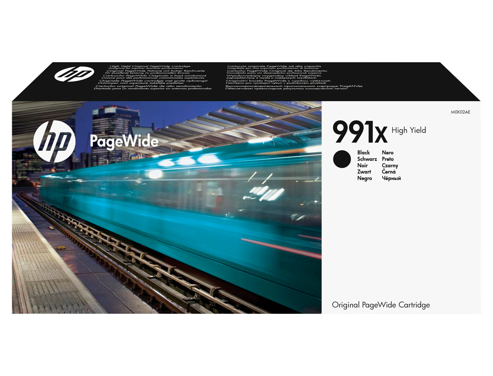 INK-JET HP 991X PAGEWIDE 755DN/MFP 774DN/MFP 774DNS/MFP779DN/MFP 779DNS/P77740DW/P77750Z/NEGRO