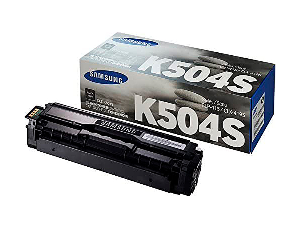 TONER SAMSUNG CLT-K504S CLP-415 / CLX-4195 / SL-C1453 / C1454 / SL-C1404 / C1810 NEGRO 2500 PAGINAS