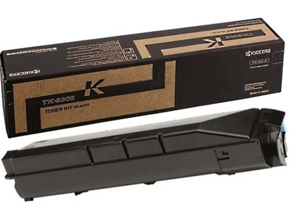 TONER KYOCERA TK 8305K TASKALFA 3050CI / 3051CI / 3550CI / 3551CI NEGRO 25000 PAGINAS
