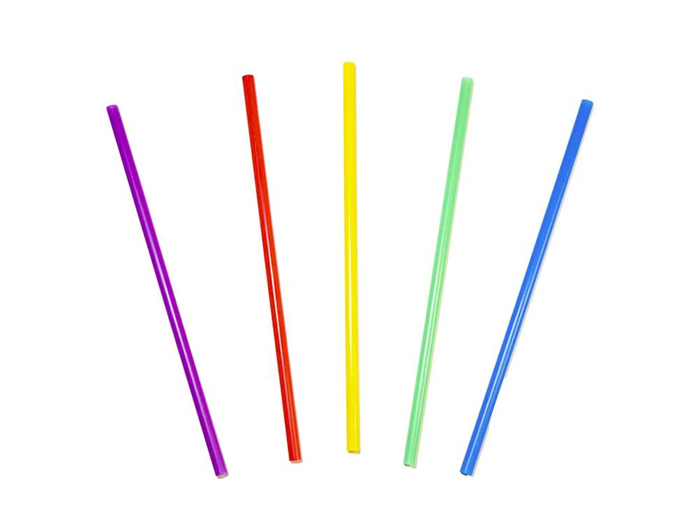SORBETE NUPIK PAPEL RECICLABLE 100% 200X6 MM PAQUETE DE 50 UNIDADES COLORES SURTIDOS