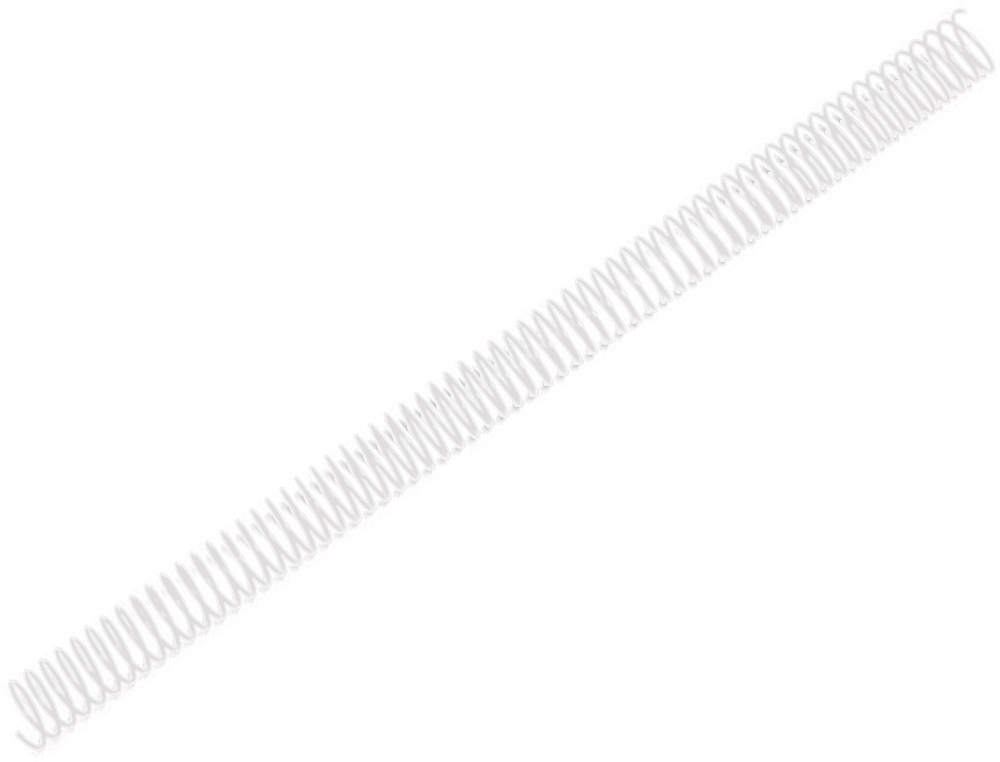 ESPIRAL METALICO Q-CONNECT BLANCO 64 5:1 18MM 1,2MM CAJA DE 100 UNIDADES