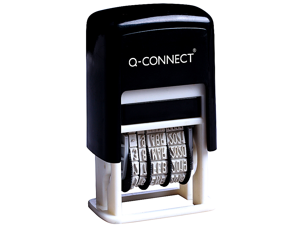 FECHADOR Q-CONNECT ENTINTAJE AUTOMATICO 4 MM COLOR NEGRO