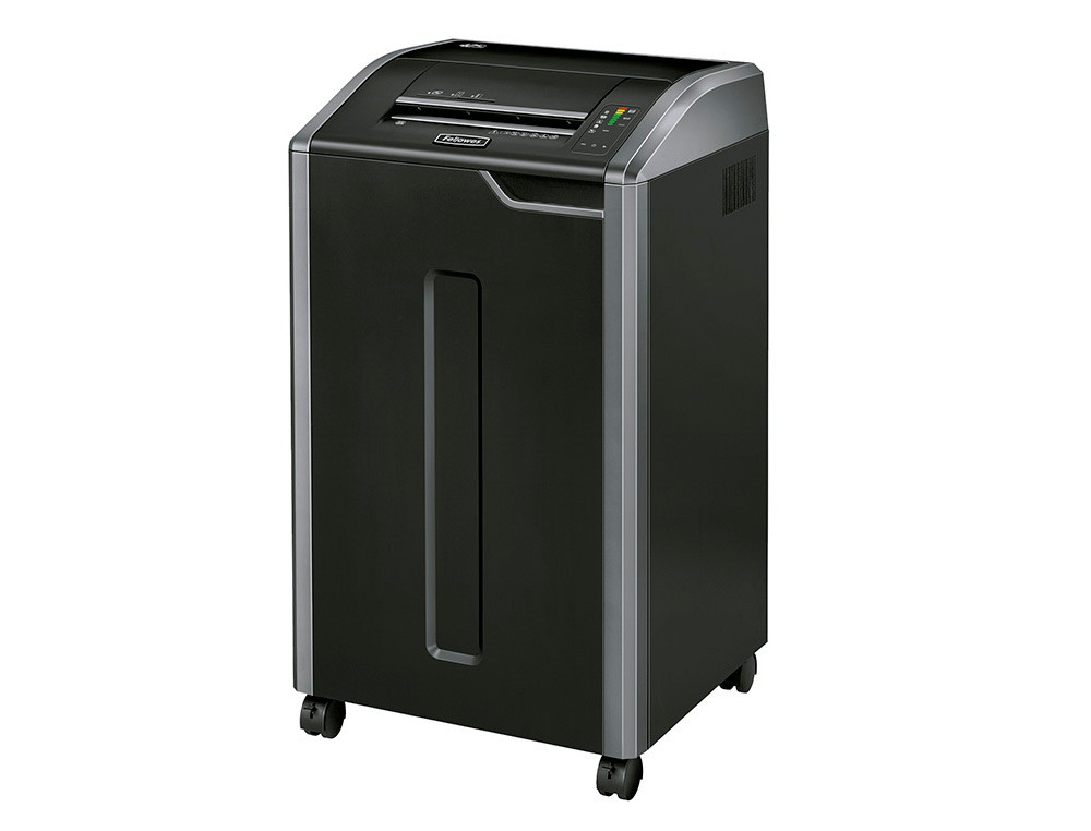 DESTRUCTORA DE DOCUMENTOS FELLOWES 425CI CAPACIDAD DE CORTE 32H SEGURIDAD P4 CLIPS GRAPAS TARJETAS Y CD 114L